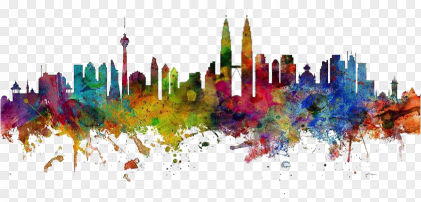 Kuala Lumpur Canvas Print Art AllPosters.com PNG