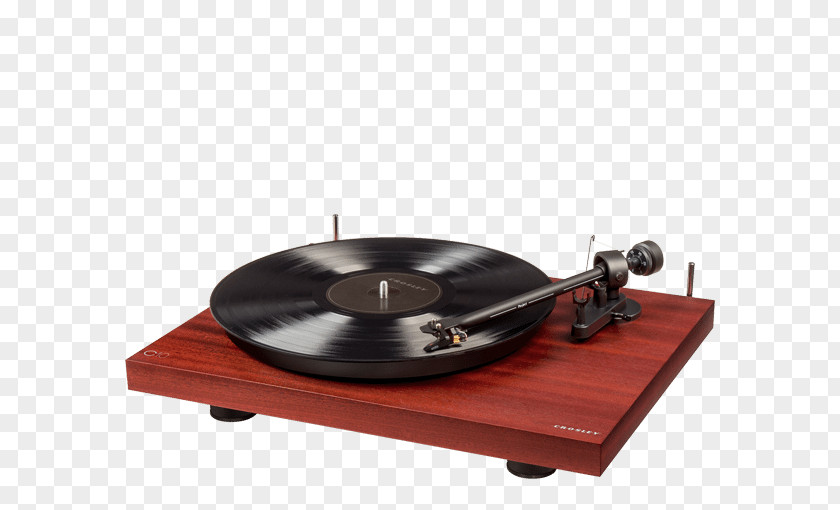 Phonograph Record Crosley Nomad CR6232A Mahogany PNG