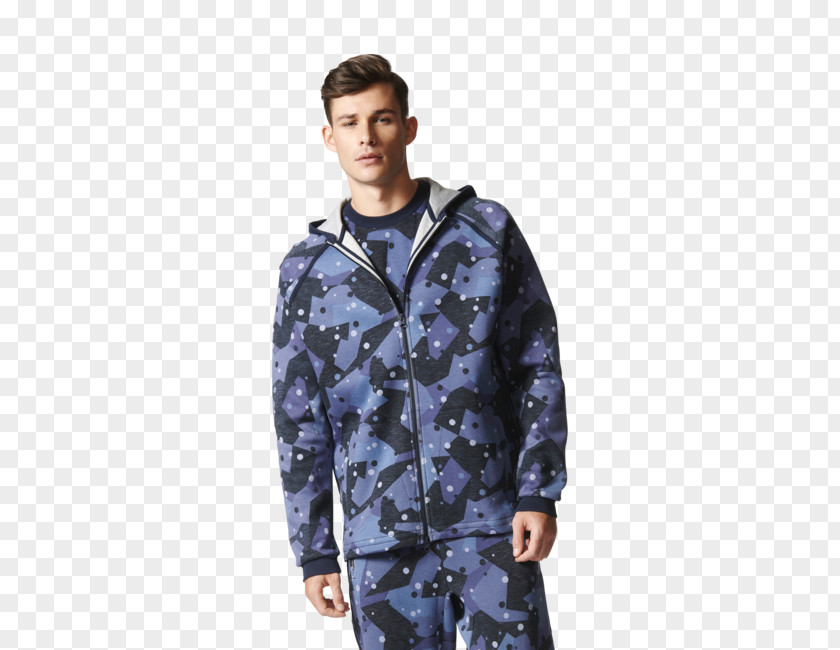 Sport Model Hoodie Adidas Jacket Military Camouflage PNG