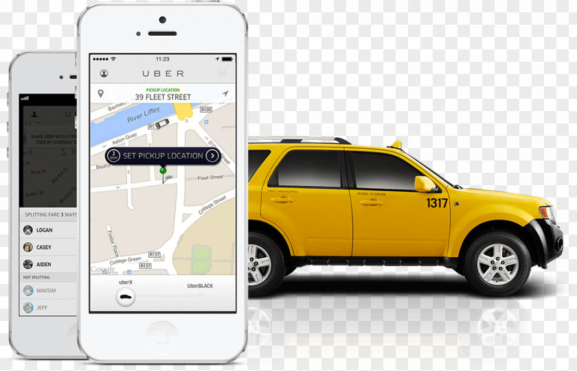 Taxi Uber Car Customer Service PNG