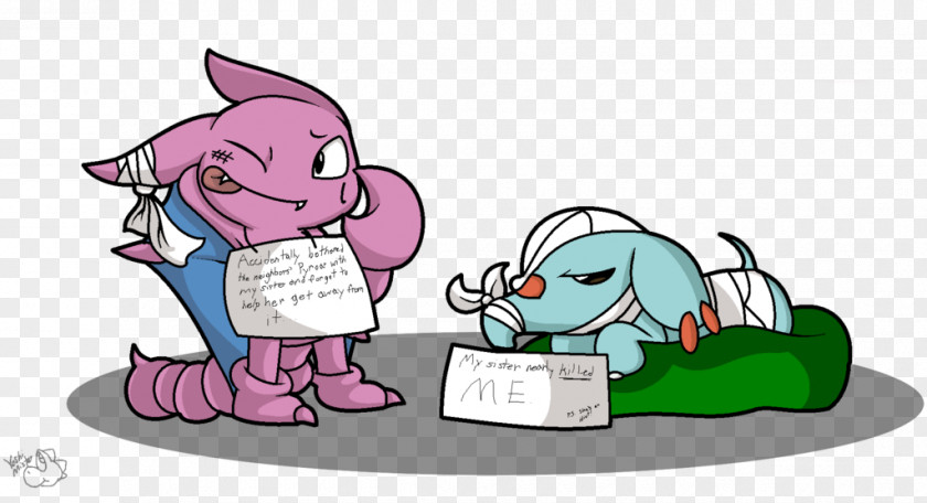 Confessions Pokémon Gligar Mew Fan Art Illustration PNG
