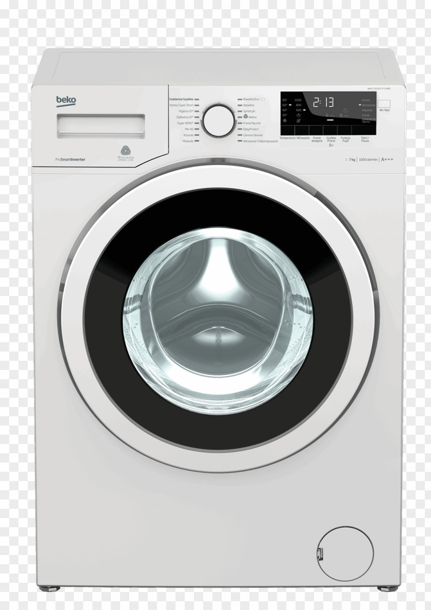 Washing Machine Beko Green Line WMY 81483 LMB2 Machines Home Appliance Combo Washer Dryer PNG
