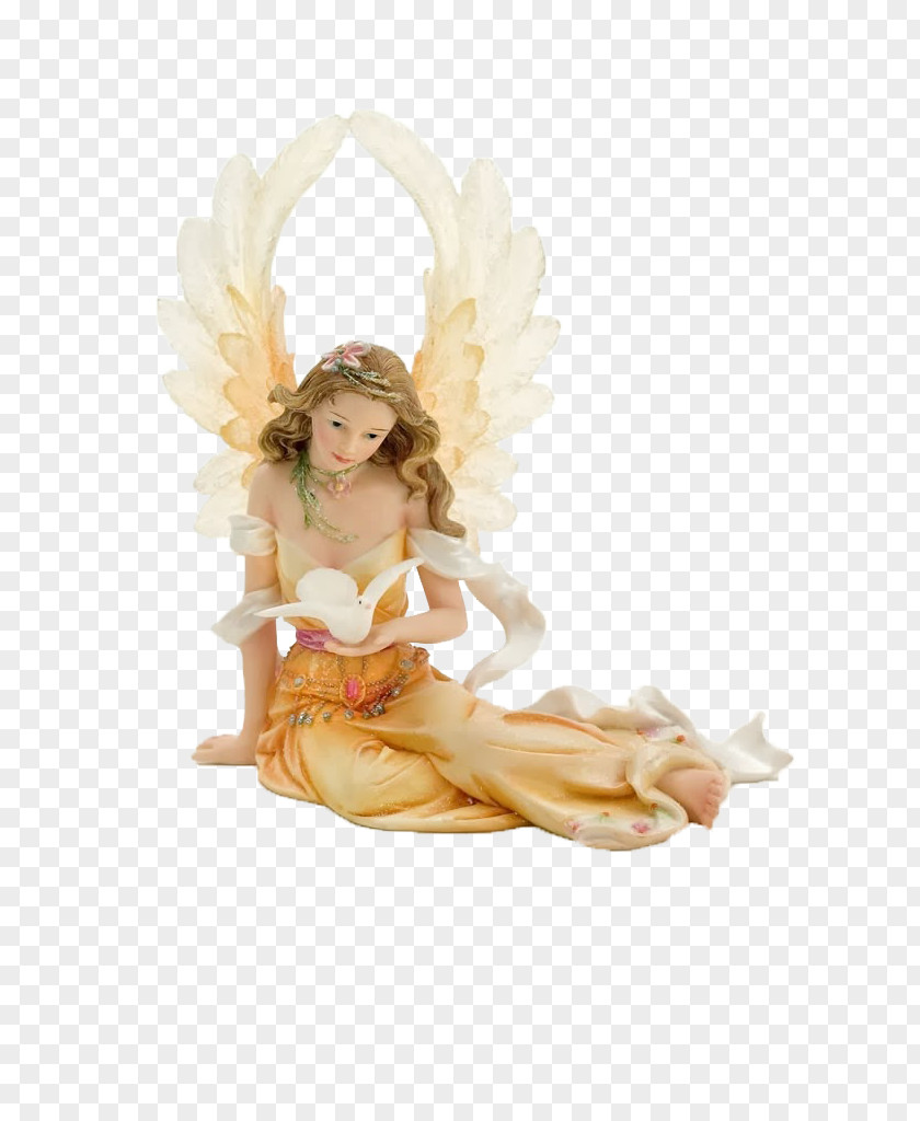 Angel Figurine PNG Figurine, little girl clipart PNG