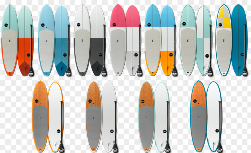 Bamboo Board Surfboard Font PNG
