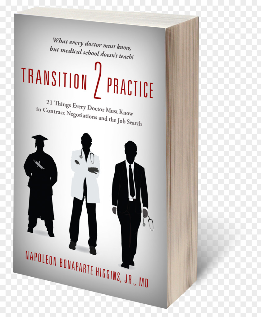 Book Transition 2 Practice: 21 Things Every Doctor Must Know In Contract Negotiations And The Job Search Phlebotomy Student PNG