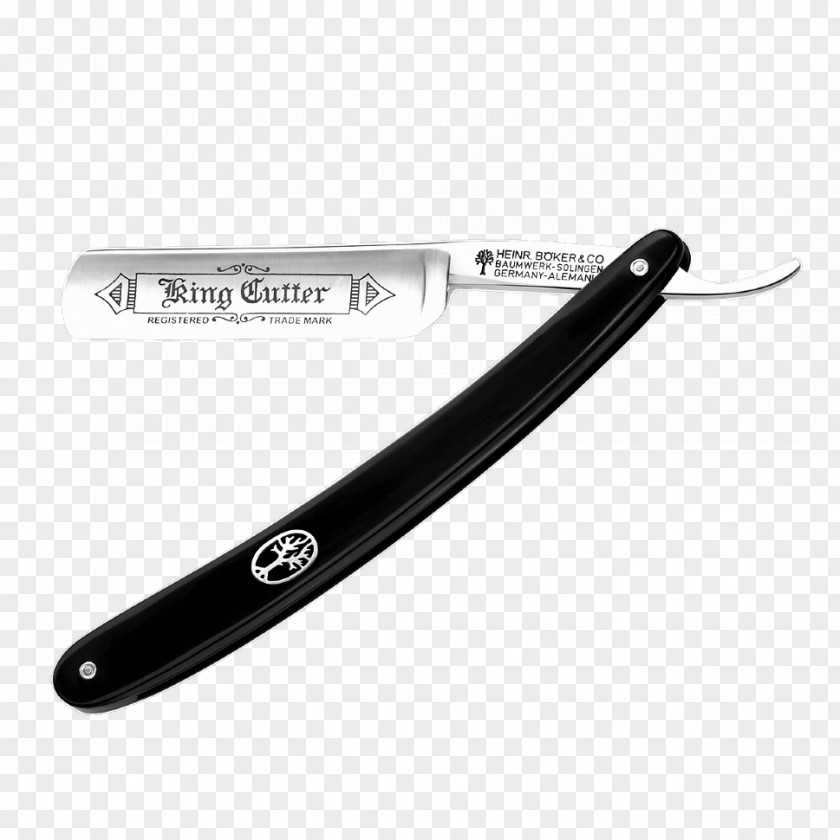 Knife Solingen Hair Clipper Straight Razor Böker PNG