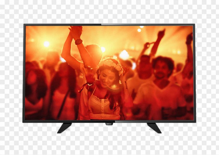 Markt 32 Philips 32PFT4101 LED-backlit LCD High-definition Television 1080p Smart TV PNG