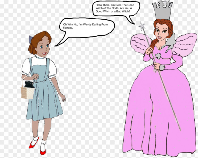 Wendy Darling Glinda Dorothy Gale The Wonderful Wizard Of Oz PNG