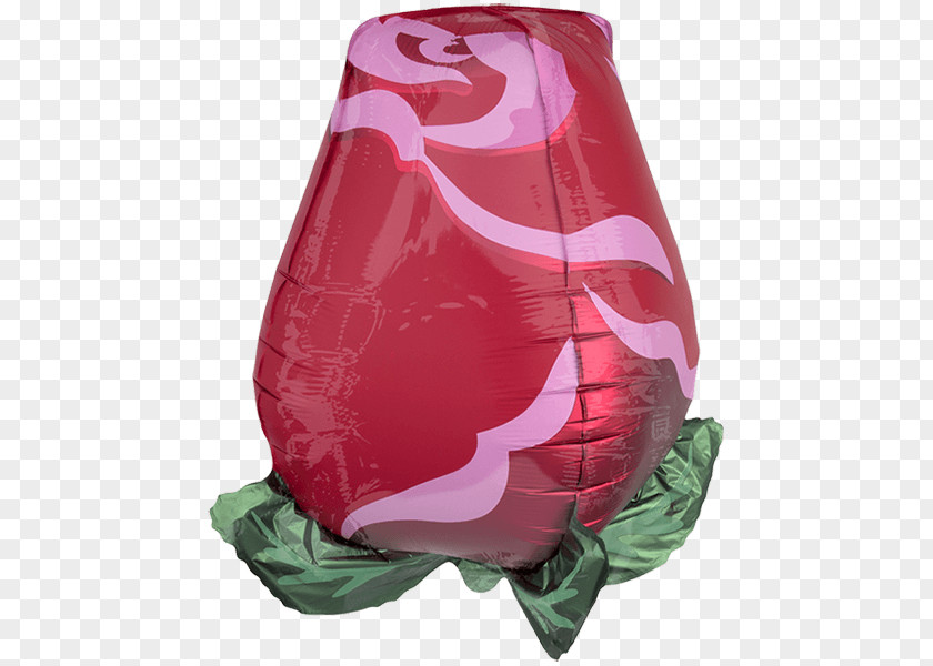 Balloon Mylar Rose Pink Petal PNG