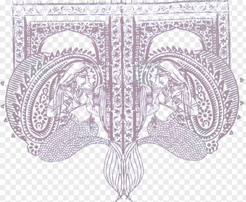 Creative Mermaid Motifs Visual Arts Purple The Pattern PNG