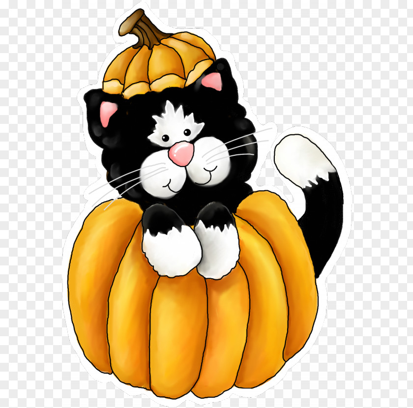 Cute Fall Clipart Whiskers Cat Free Content Clip Art PNG