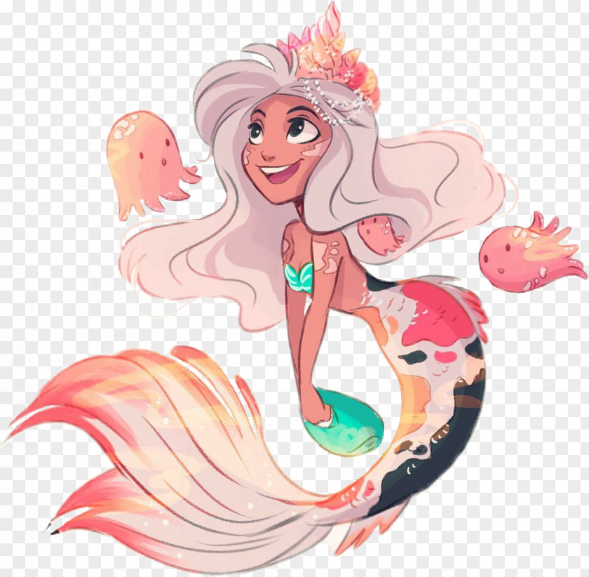 Jellyfish The Little Mermaid Drawing Art Legendary Creature PNG