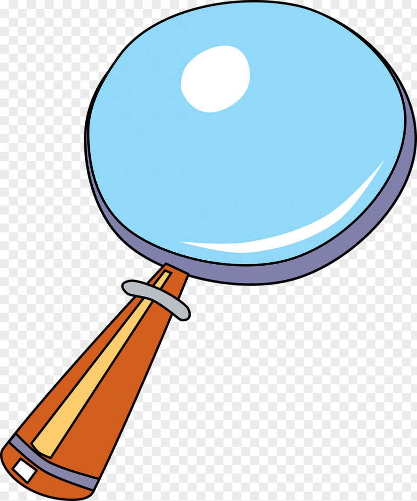 Loupe Magnifying Glass Cartoon Clip Art PNG