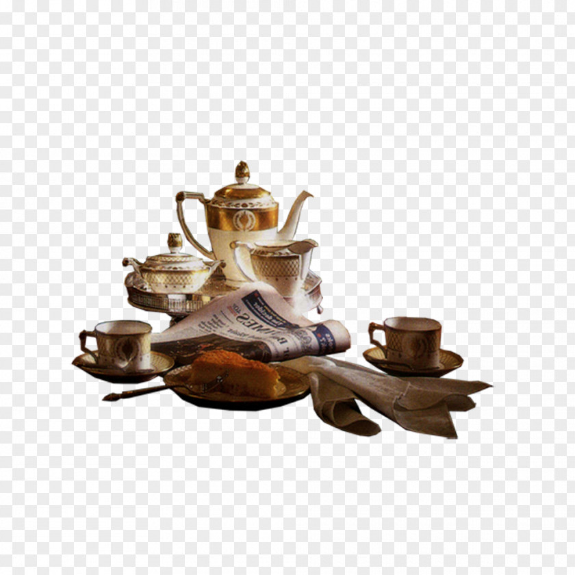 Afternoon Tea Cup Creative Teacup Teapot PNG
