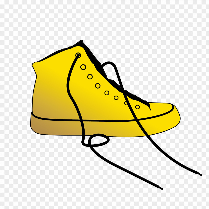 Amarillo Clip Art Shoe Yellow Vector Graphics PNG