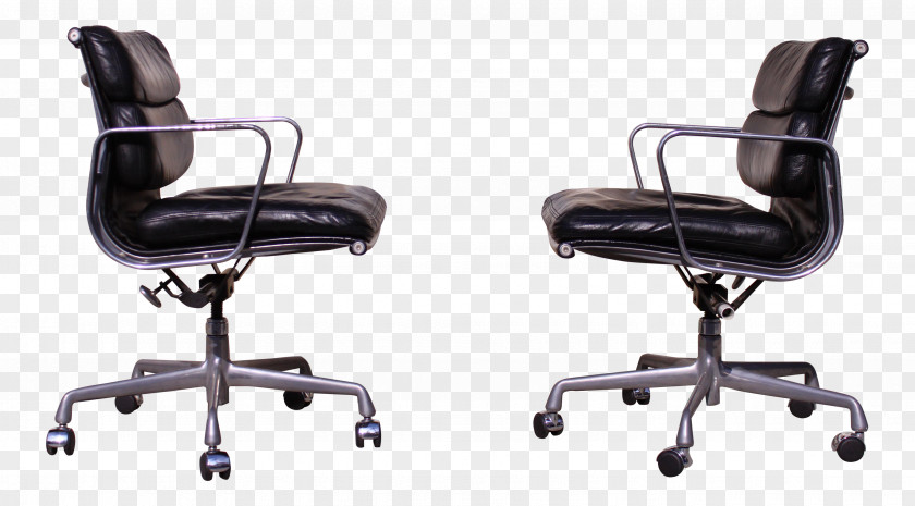 Chair Office & Desk Chairs Eames Aluminum Group Charles And Ray Herman Miller PNG