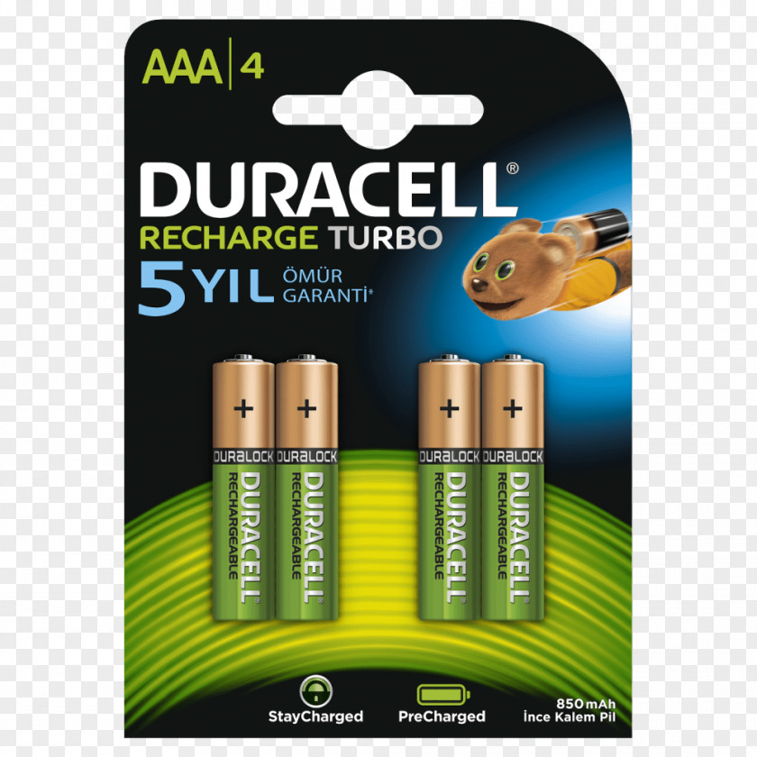 Creative Psd Card Electric Battery Rechargeable AAA Duracell Ampere Hour PNG