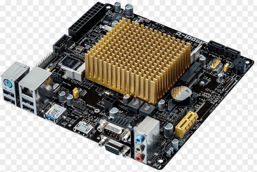 Intel Mini-ITX Motherboard ASUS J1800I-C PNG