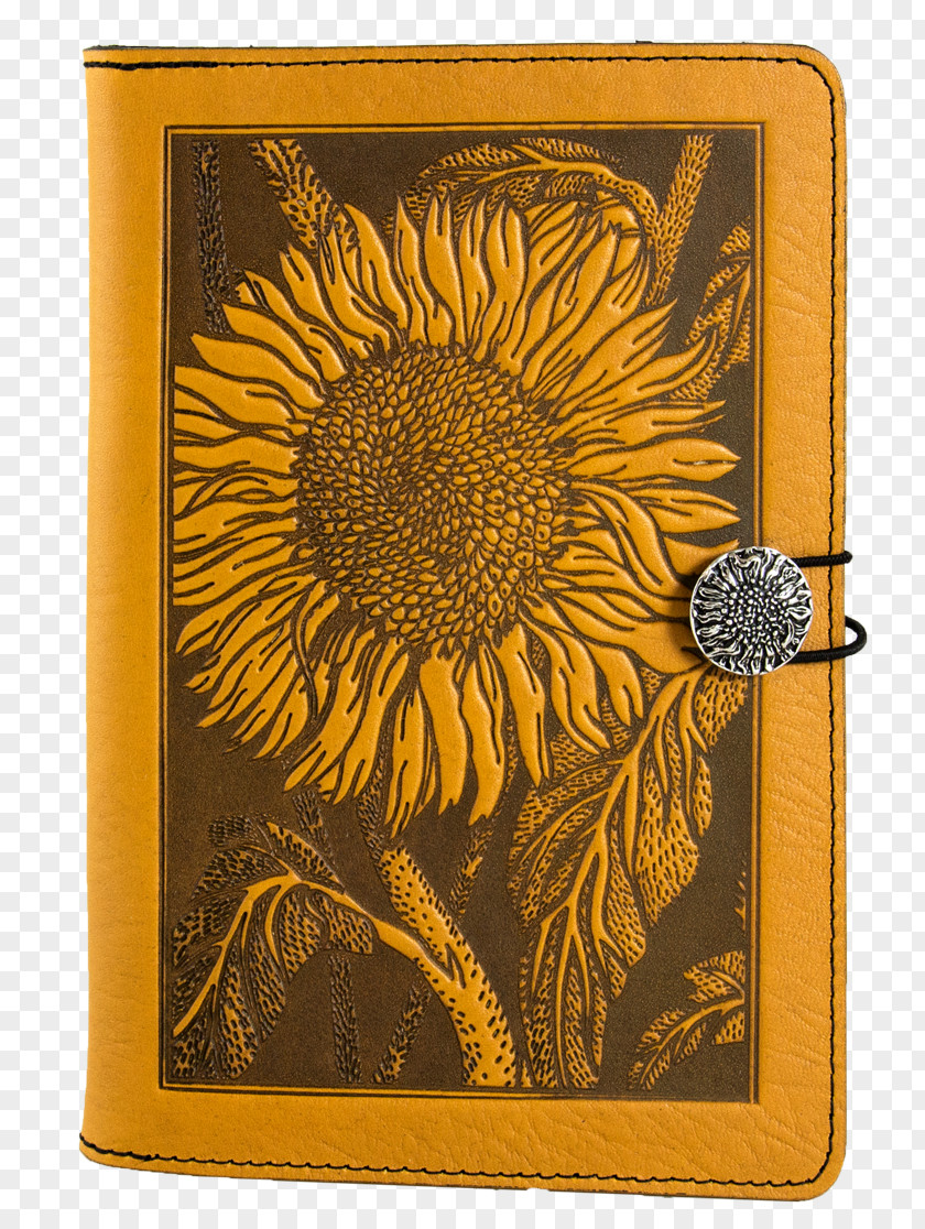 Notebook Common Sunflower Bookbinding Leather Crafting PNG