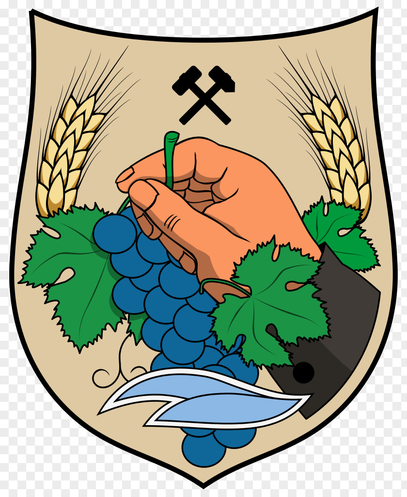 Town Izsófalva Coat Of Arms Benyúló Háromszögű Pajzs Ormosbánya PNG