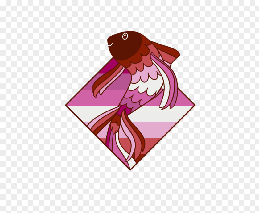 Bird Pink M Character Clip Art PNG