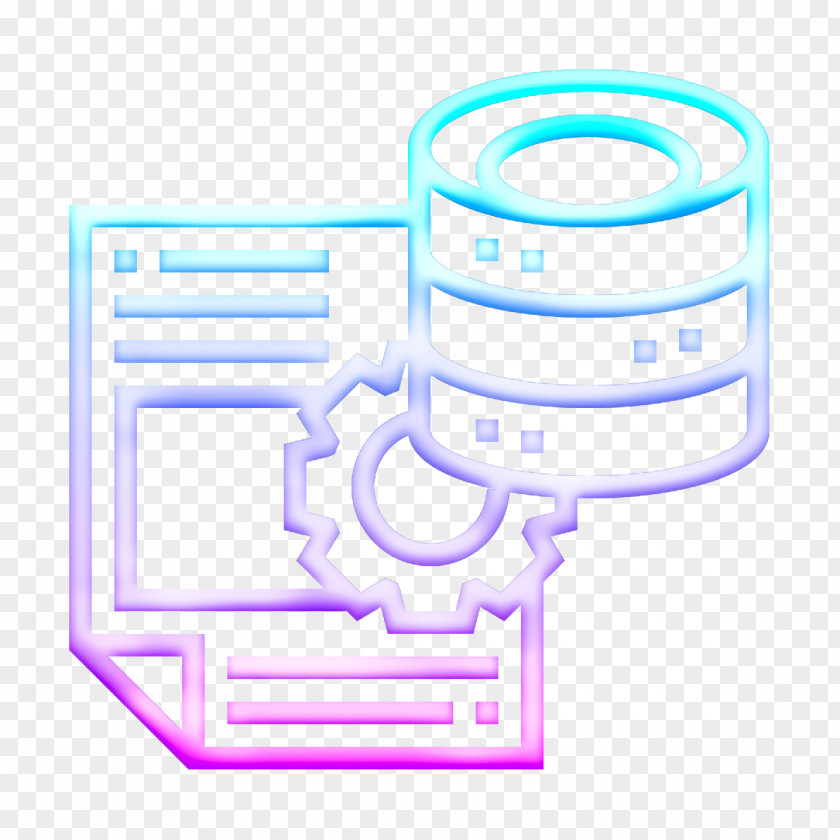Database Management Icon Files And Folders Server PNG
