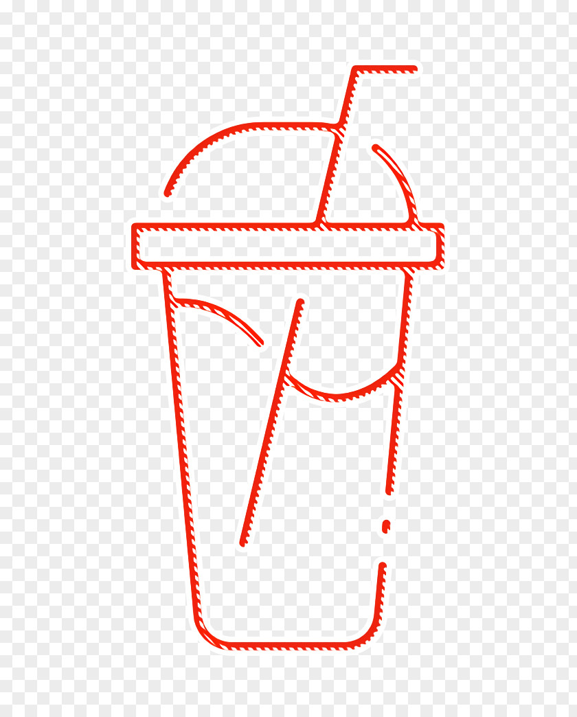Fast Food Icon Milkshake And Restaurant PNG