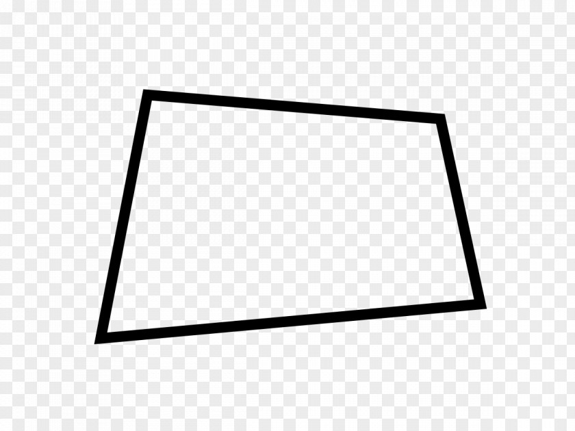 Irregular Lines Quadrilateral Trapezoid Geometry Parallelogram Shape PNG