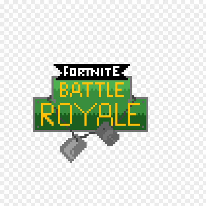 Pixel Fortnite Battle Logo Font Brand Product Line PNG