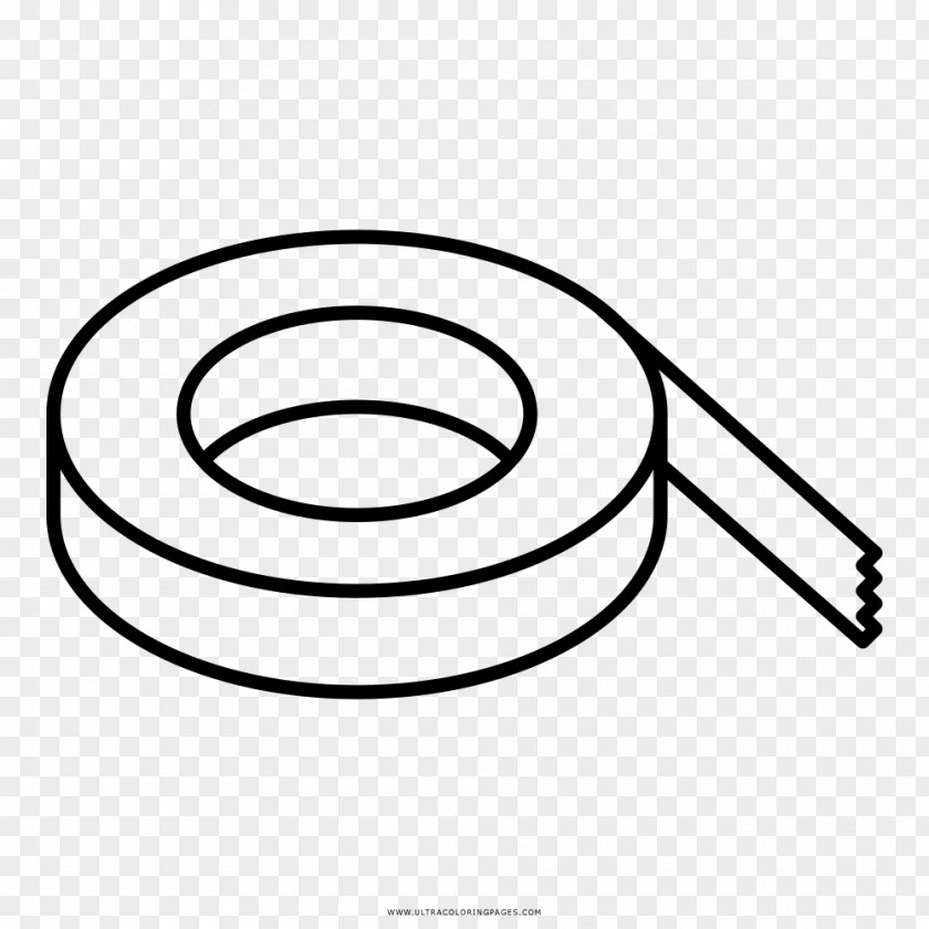 Ribbon Adhesive Tape Drawing Coloring Book PNG