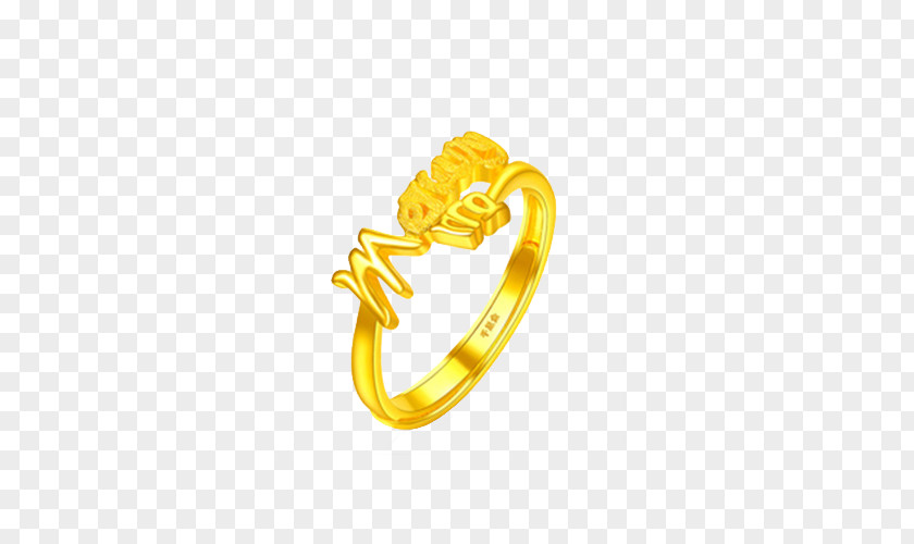 Yuetong Zodiac Virgo Nvjie Ring Jewellery Gold PNG