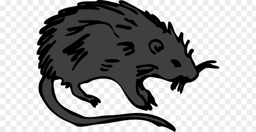 Animated Rat Cliparts Black Death Clip Art PNG