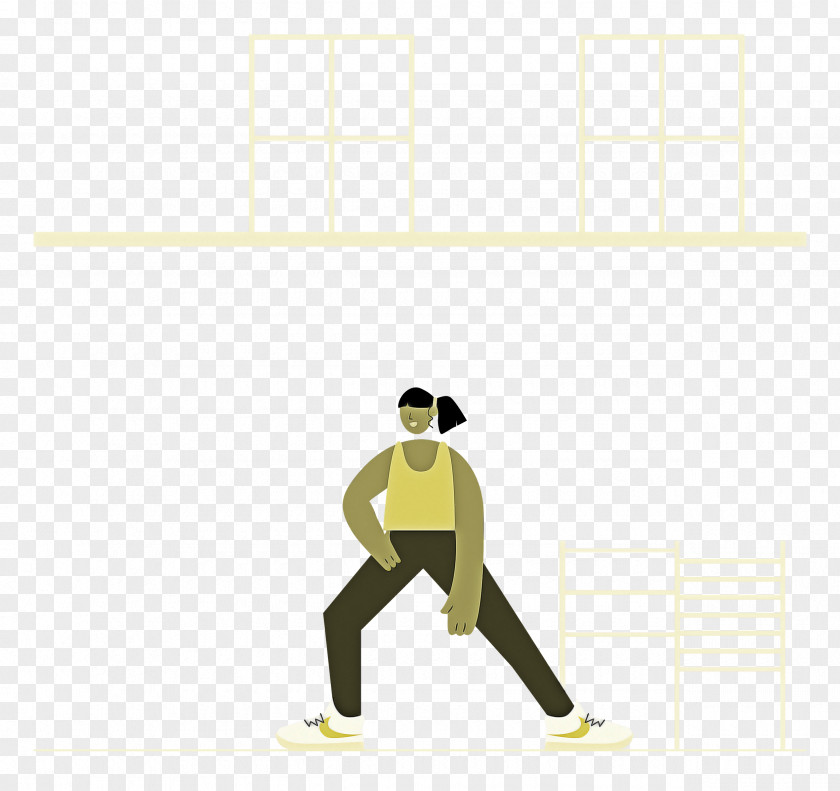 Daily Workout Stretching Sports PNG