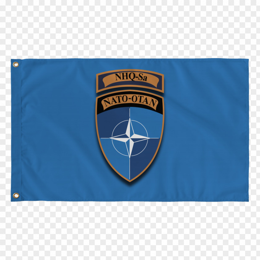 Blue Cloth Flag Sarajevo Textile NATO Cotton PNG