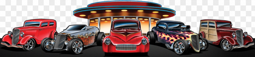 Car Garage Classic Auto Show Hot Rod Vintage PNG