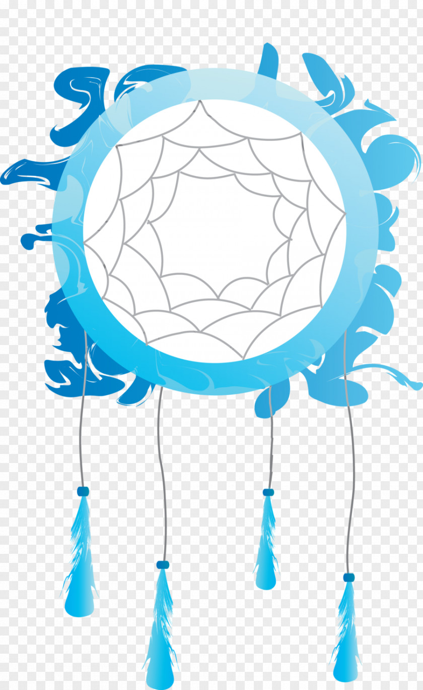 Dreamcatcher Turquoise Teal PNG