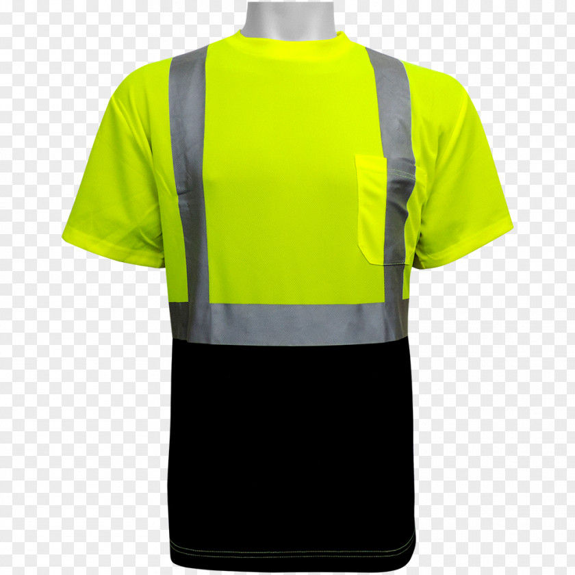Safety Vest T-shirt High-visibility Clothing Polo Shirt Workwear PNG