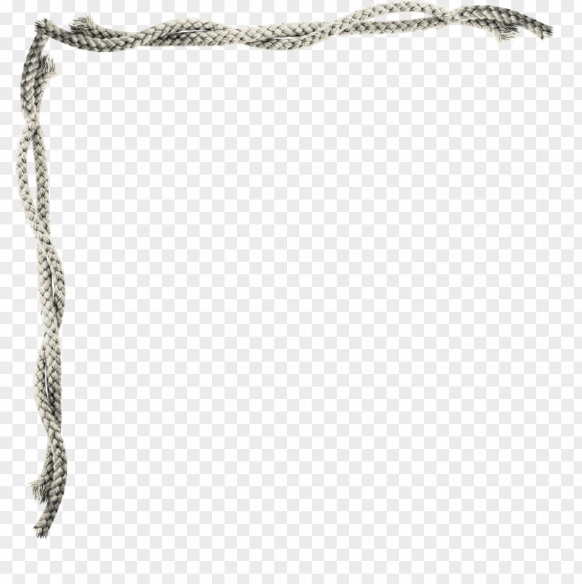 White Braided Rope Knitting Clip Art PNG