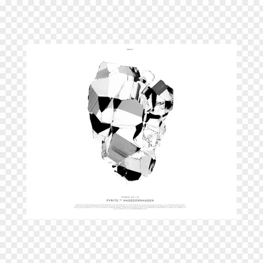 Design Pyrite Poster Mineral Hagedornhagen Aps PNG