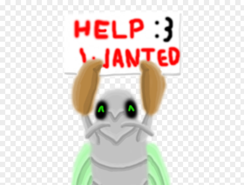 Help Wanted Thumb Character Clip Art PNG