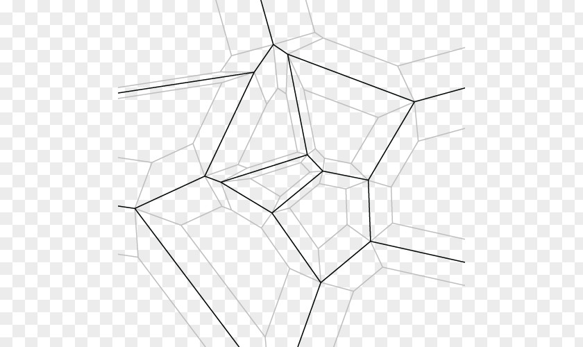 Line Crease Pattern Point Symmetry PNG