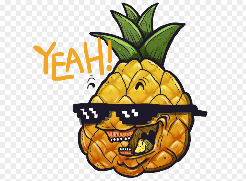Pineapple Funny Pumpkin Vegetarian Cuisine Food Clip Art PNG