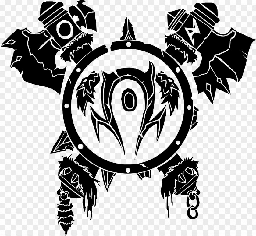 Tattoo Vector World Of Warcraft Orc Orda Races And Factions Shaman PNG