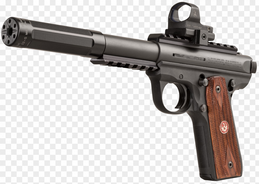 Weapon Trigger Revolver Firearm Gun Barrel Silencer PNG