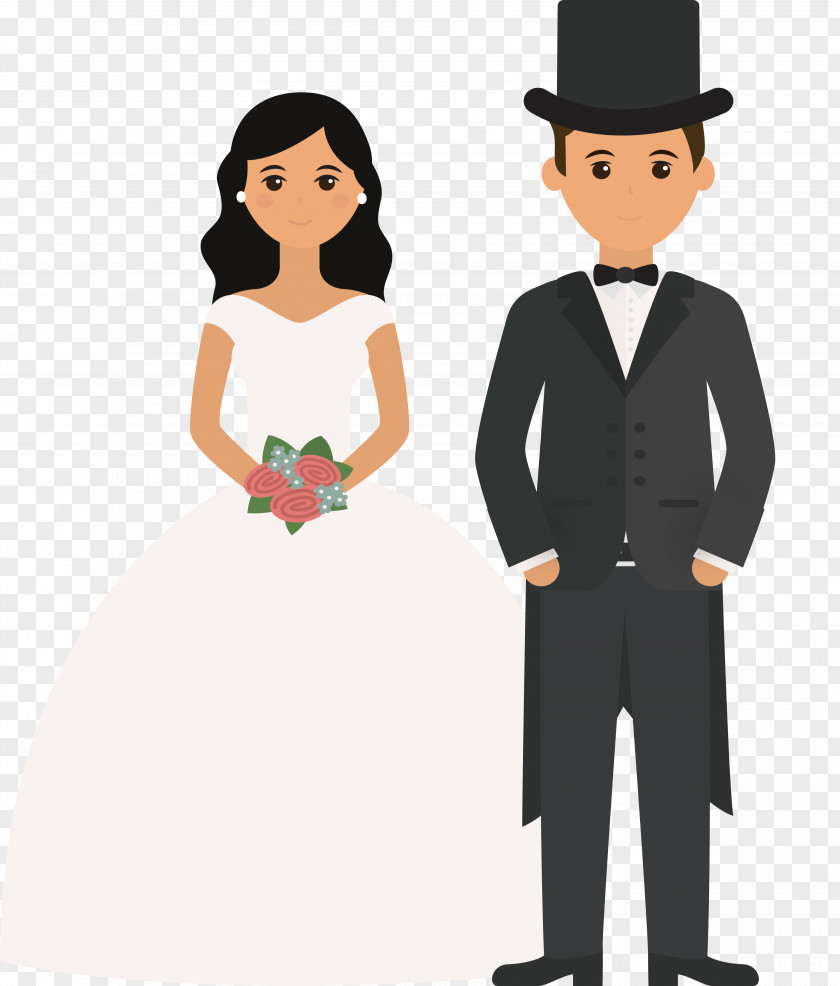 Wedding Illustrator Design Invitation Marriage Bridegroom Illustration PNG