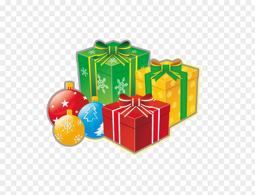 Cartoon Gifts Gift Christmas PNG