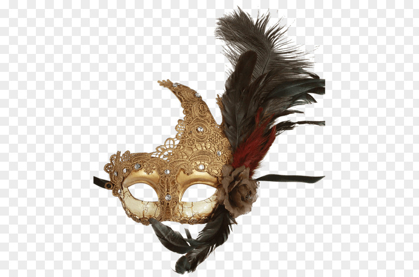 Feather Masks Mask Masquerade Ball Costume PNG