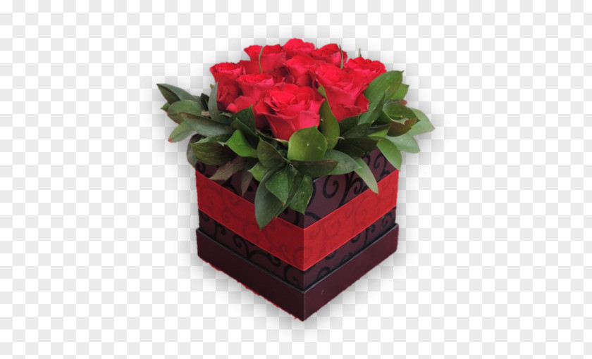 Flower Box Cut Flowers Garden Roses Floral Design PNG