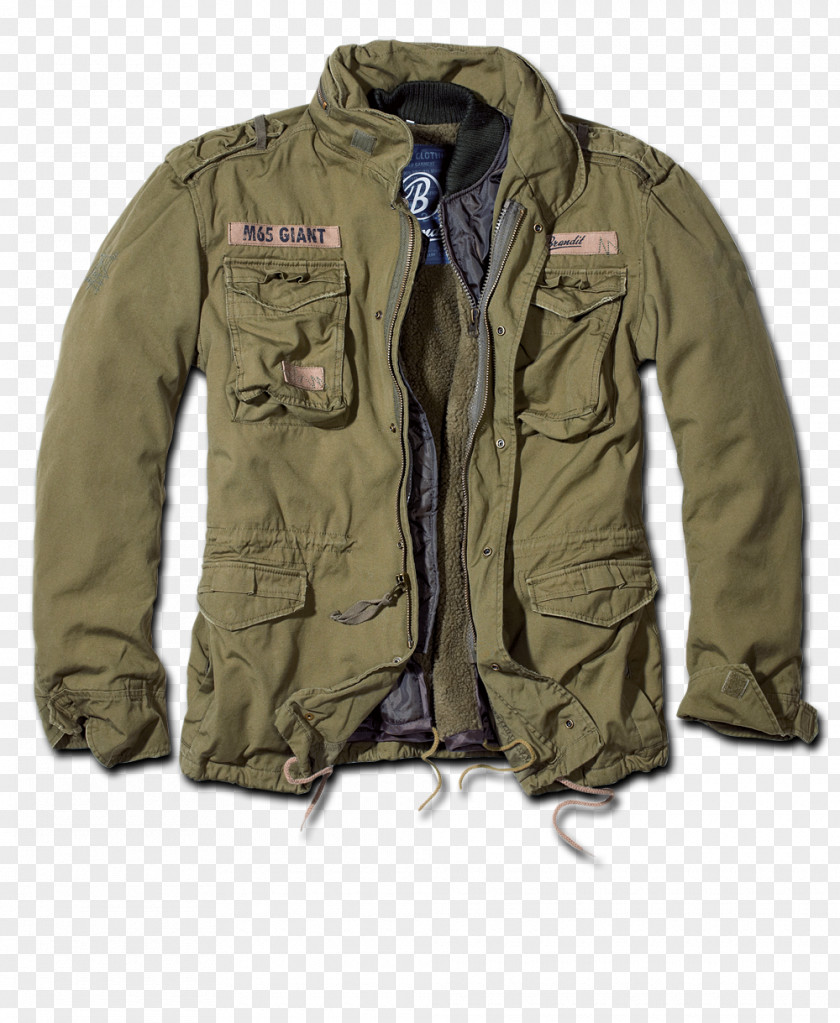 Jacket M-1965 Field Sleeve Military Coat PNG