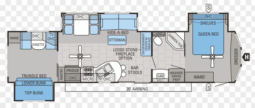 Jay Park Caravan Floor Plan Campervans Winnebago Industries Jayco, Inc. PNG